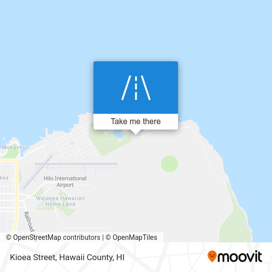 Kioea Street map