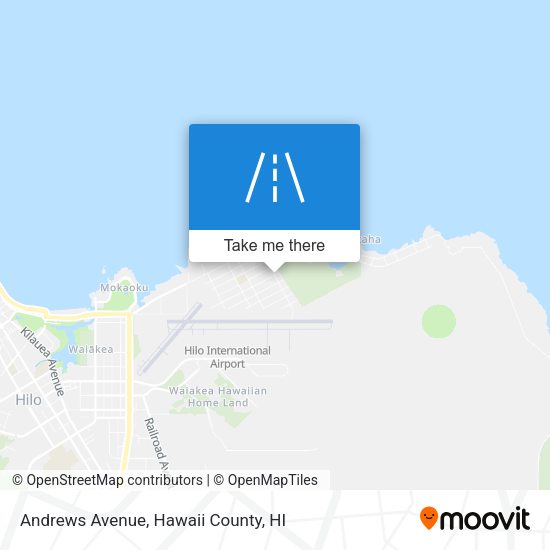 Mapa de Andrews Avenue
