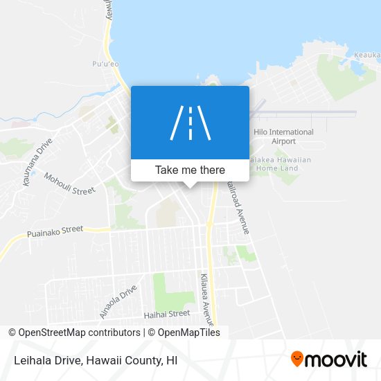 Leihala Drive map