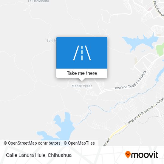 Mapa de Calle Lanura Hule