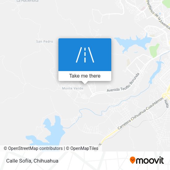 Mapa de Calle Sofía