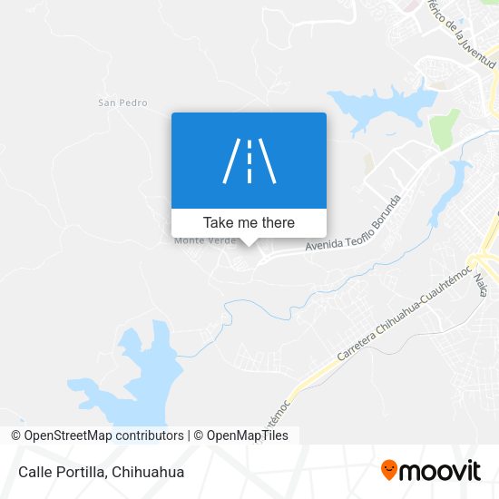Mapa de Calle Portilla