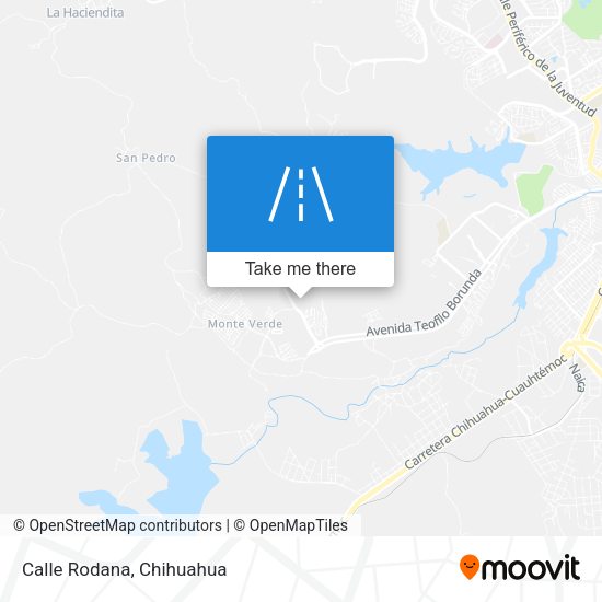 Mapa de Calle Rodana
