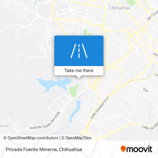 Mapa de Privada Fuente Minerva