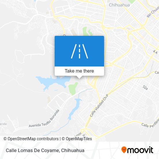 Calle Lomas De Coyame map