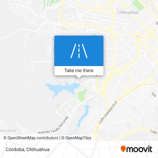 Mapa de Córdoba