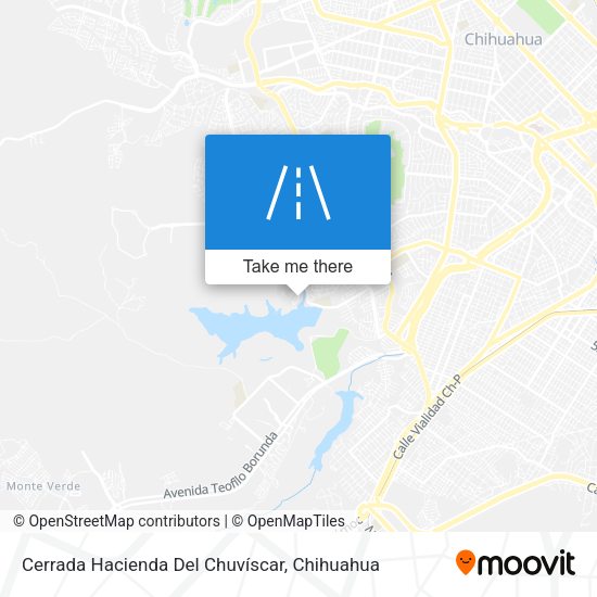 Cerrada Hacienda Del Chuvíscar map