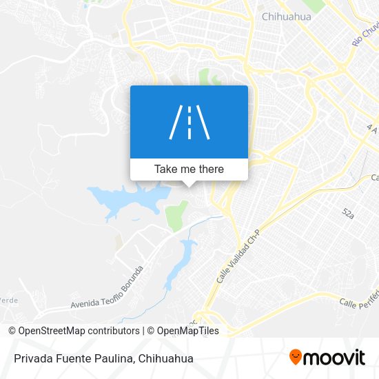 Mapa de Privada Fuente Paulina