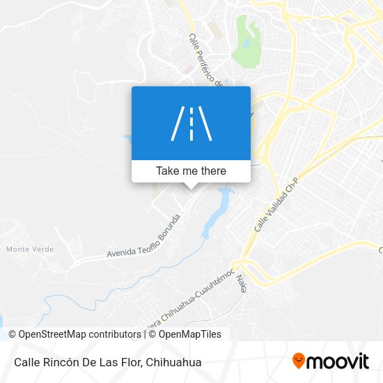Calle Rincón De Las Flor map