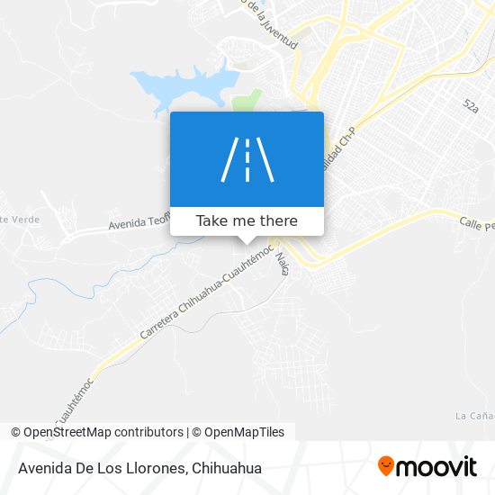 Avenida De Los Llorones map