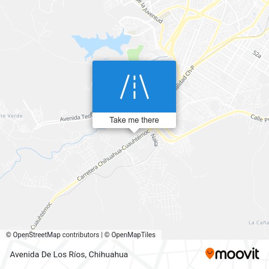 Mapa de Avenida De Los Ríos