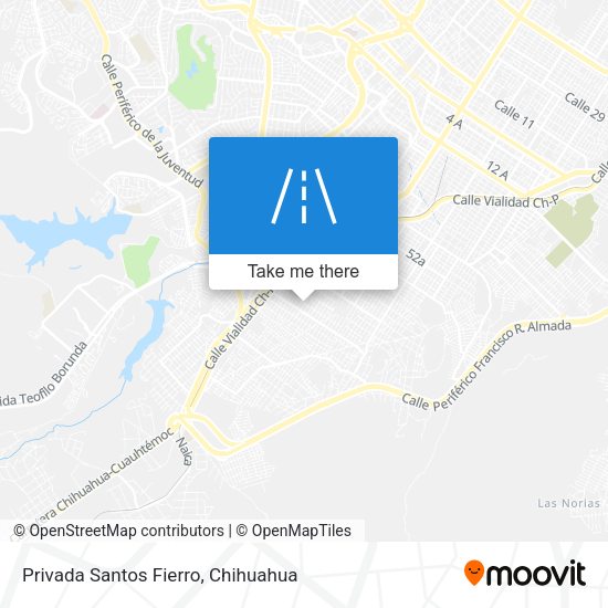 Privada Santos Fierro map