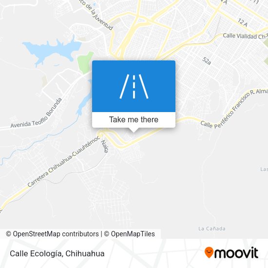Calle Ecología map