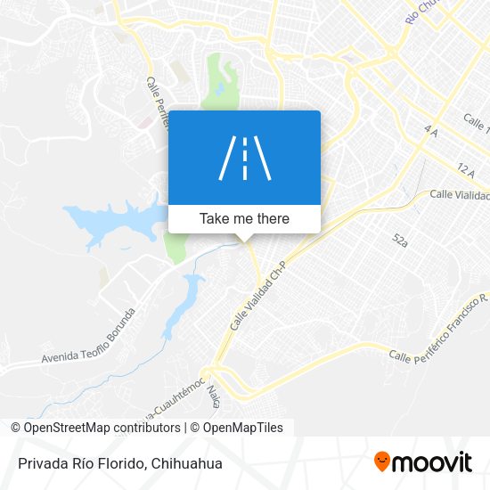 Privada Río Florido map