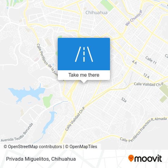 Mapa de Privada Miguelitos
