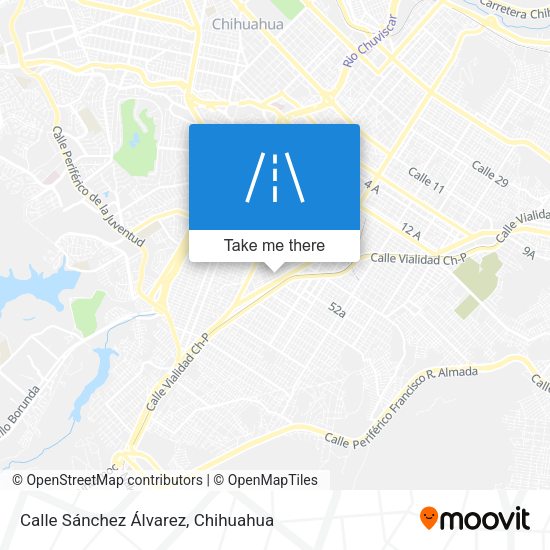 Calle Sánchez Álvarez map