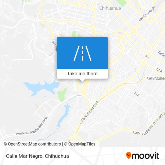 Mapa de Calle Mar Negro