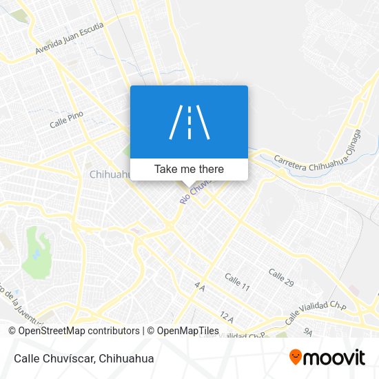 Mapa de Calle Chuvíscar