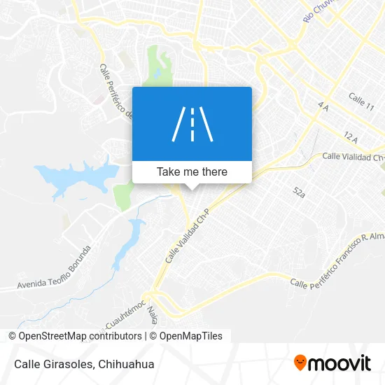 Calle Girasoles map