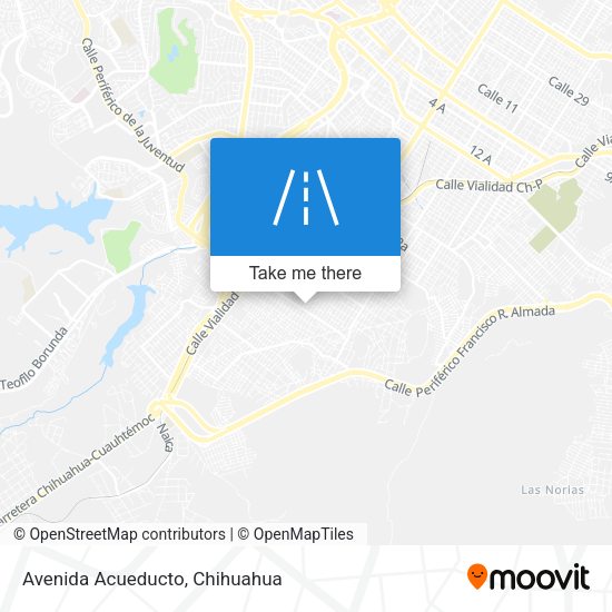 Mapa de Avenida Acueducto