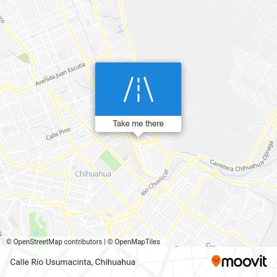 Calle Río Usumacinta map
