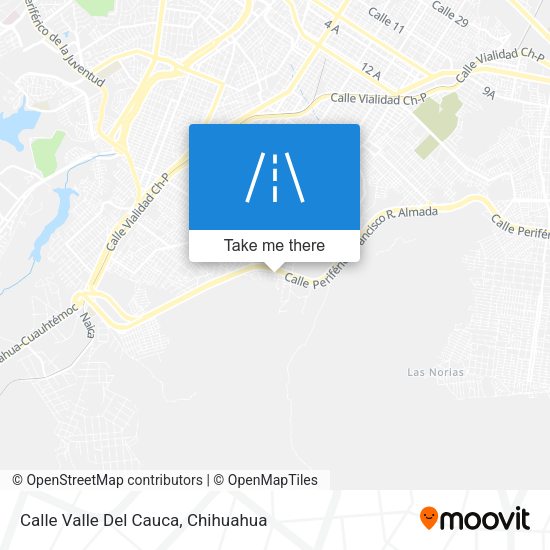 Calle Valle Del Cauca map