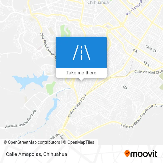 Calle Amapolas map