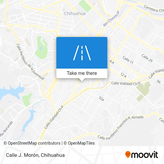 Mapa de Calle J. Morón