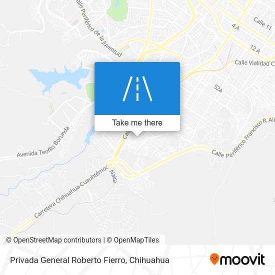 Privada General Roberto Fierro map