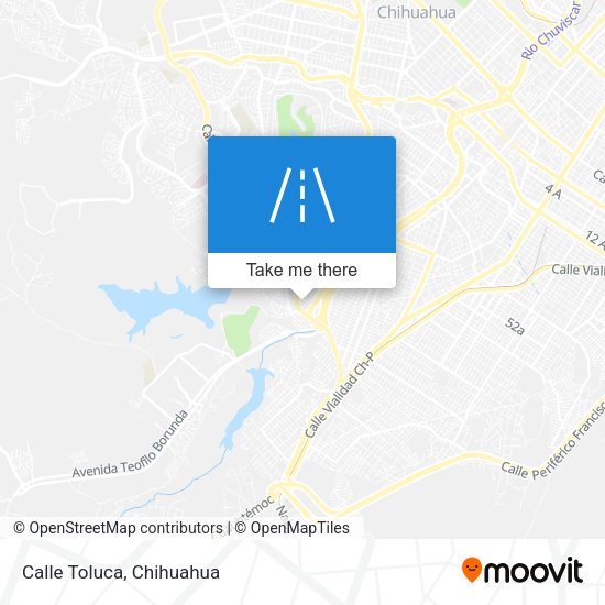 Mapa de Calle Toluca