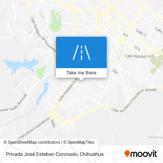 Mapa de Privada José Esteban Coronado