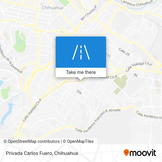 Privada Carlos Fuero map