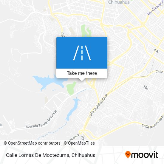 Calle Lomas De Moctezuma map