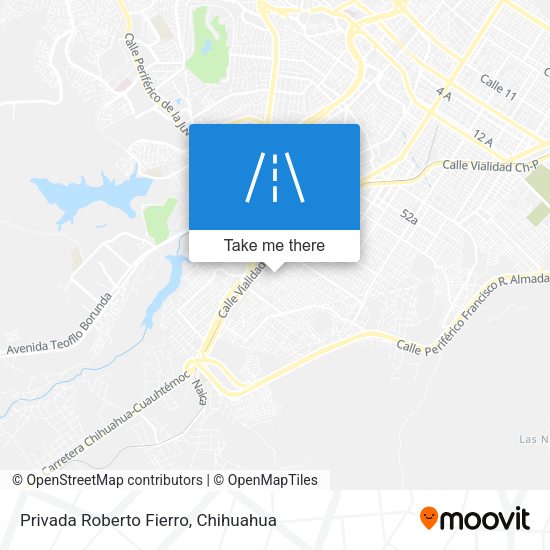 Privada Roberto Fierro map