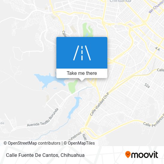 Calle Fuente De Cantos map