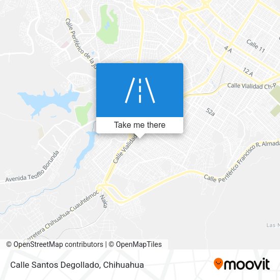 Calle Santos Degollado map