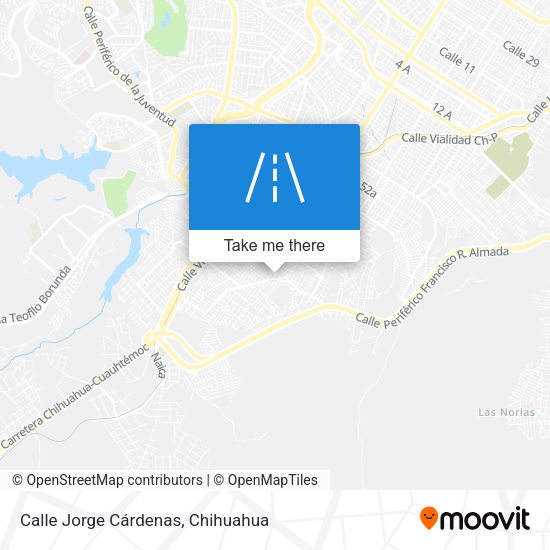 Calle Jorge Cárdenas map