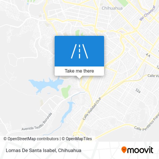Lomas De Santa Isabel map