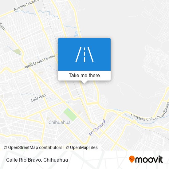 Mapa de Calle Río Bravo