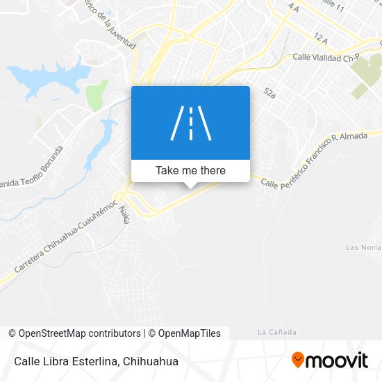 Mapa de Calle Libra Esterlina