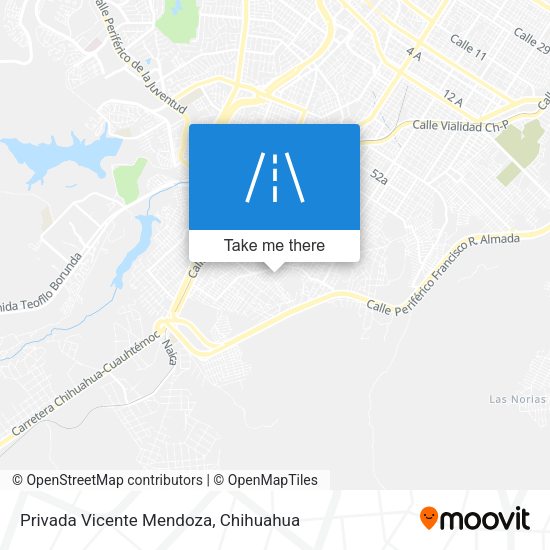 Privada Vicente Mendoza map