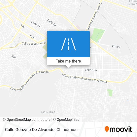 Calle Gonzalo De Alvarado map