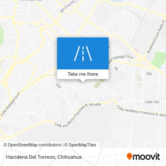 Hacidena Del Torreon map