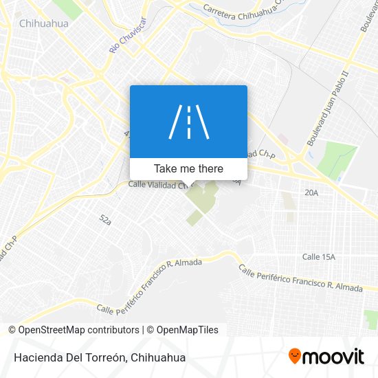 Mapa de Hacienda Del Torreón