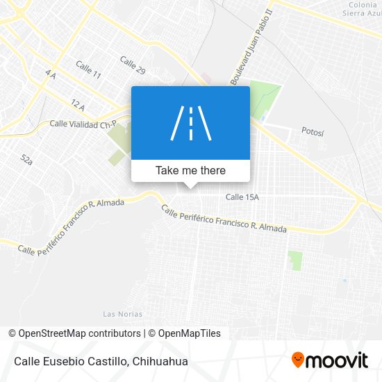 Calle Eusebio Castillo map