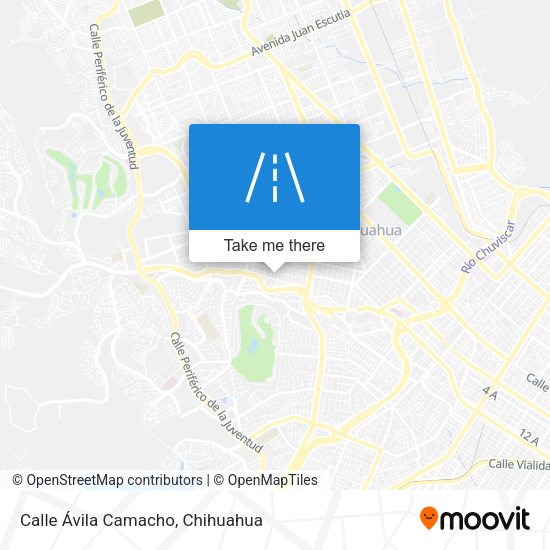 Calle Ávila Camacho map