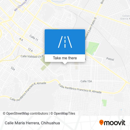 Calle María Herrera map