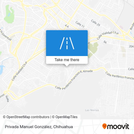 Privada Manuel González map