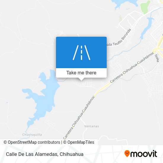 Mapa de Calle De Las Alamedas
