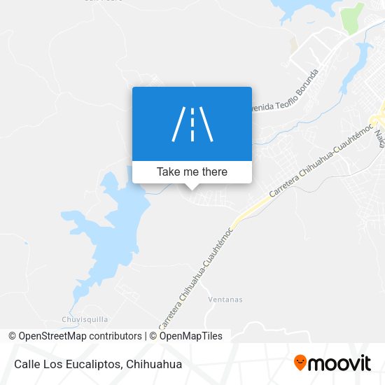Calle Los Eucaliptos map